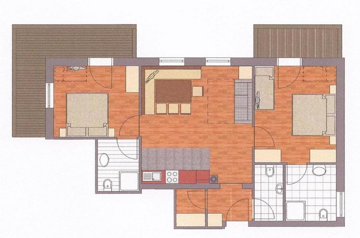 Appartement Tauernhof Клайнарл Екстериор снимка